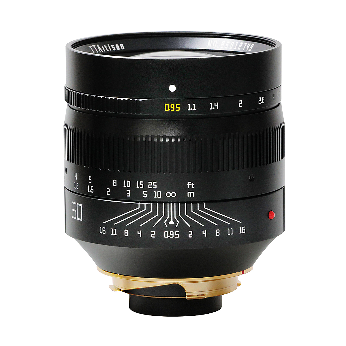 銘匠光学 TTArtisan 50mm f/0.95 ASPH