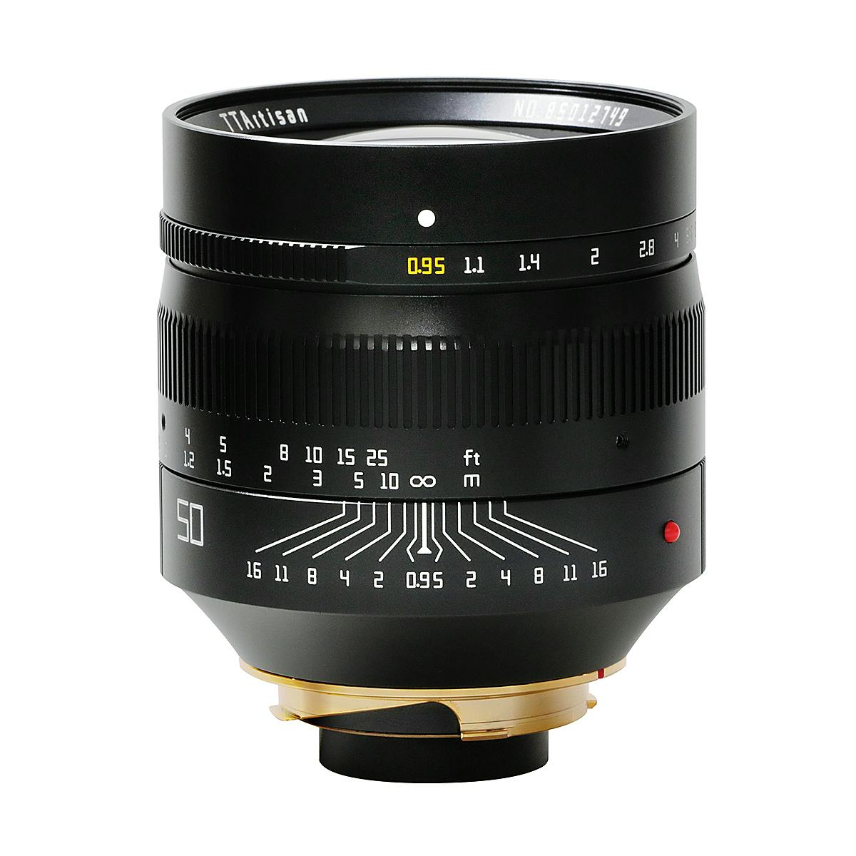 銘匠光学 TTArtisan 50mm f/0.95 ASPH