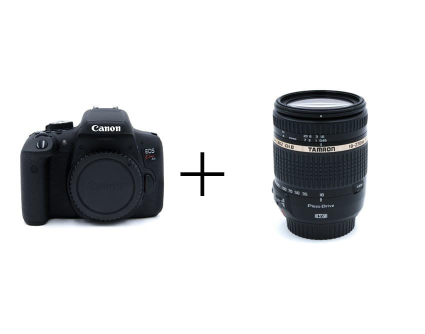 Canon 入門一眼レフ＆超高倍率ズームセット EOS Kiss X8i + 18-270mm F/3.5-6.3 Di II VC PZD