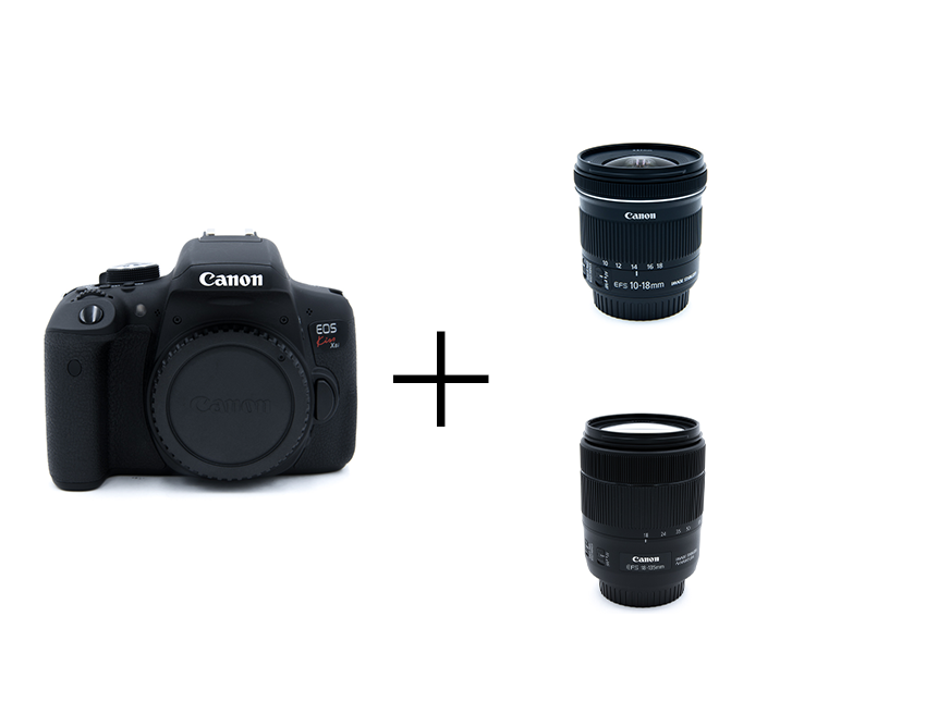 Canon カメラ初心者にオススメの一眼レフ＆ズームレンズ2本セット EOS Kiss X8i +10-18mm + 18-135mm