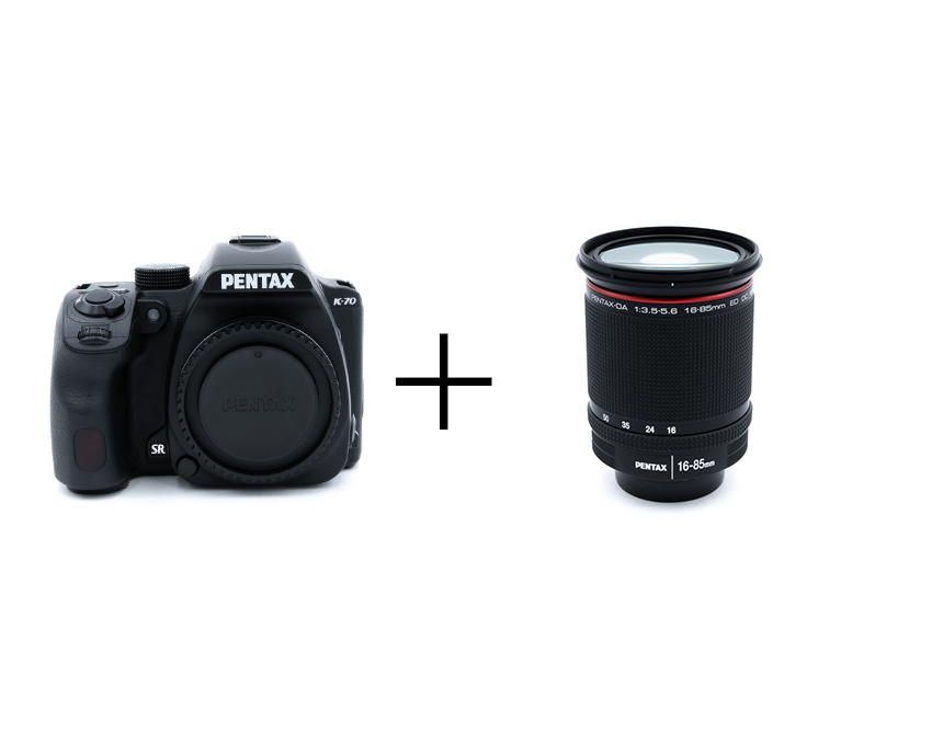 PENTAX K-70 & 標準ズームセット K-70 ボディ + HD PENTAX-DA 16-85mmF3.5-5.6ED DC WR