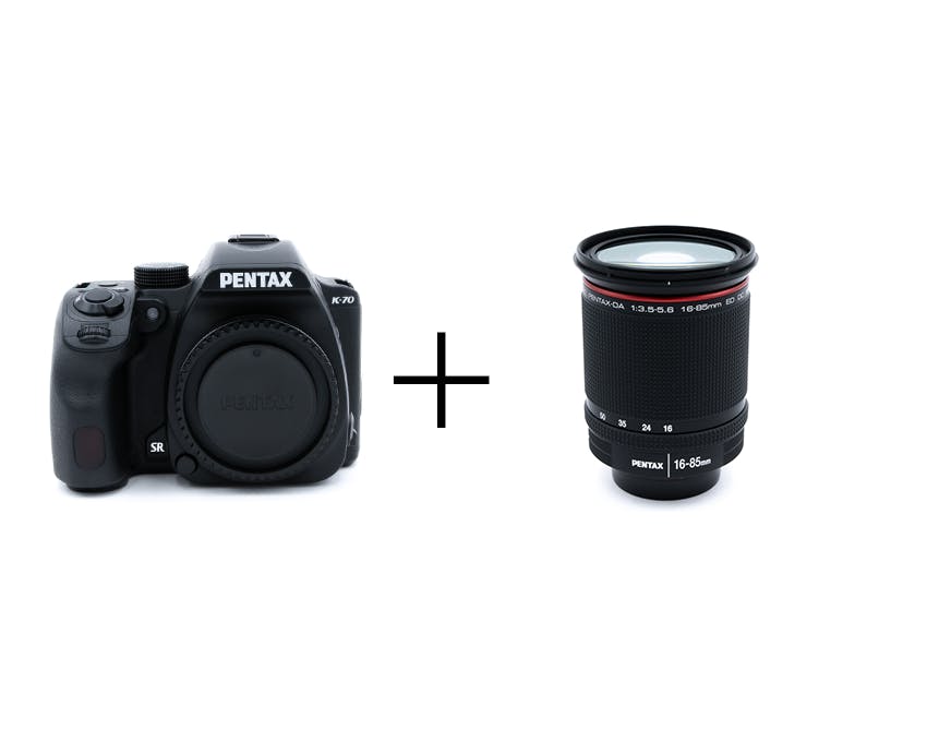 PENTAX K-70 & 標準ズームセット K-70 ボディ + HD PENTAX-DA 16-85mmF3.5-5.6ED DC WR