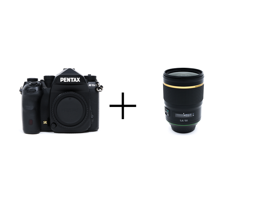 PENTAX 最新フルサイズ一眼レフ＆大口径標準単焦点レンズセット K-1 Mark II + HD PENTAX-D FA★ 50mmF1.4 SDM AW