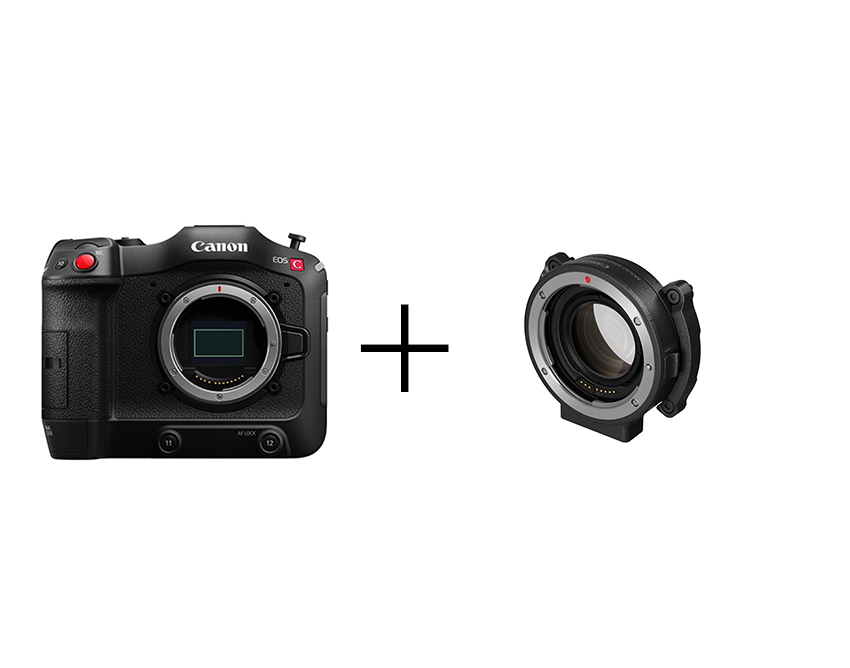 Canon EOS C70 マウントアダプター EF-EOS R 0.71× セット