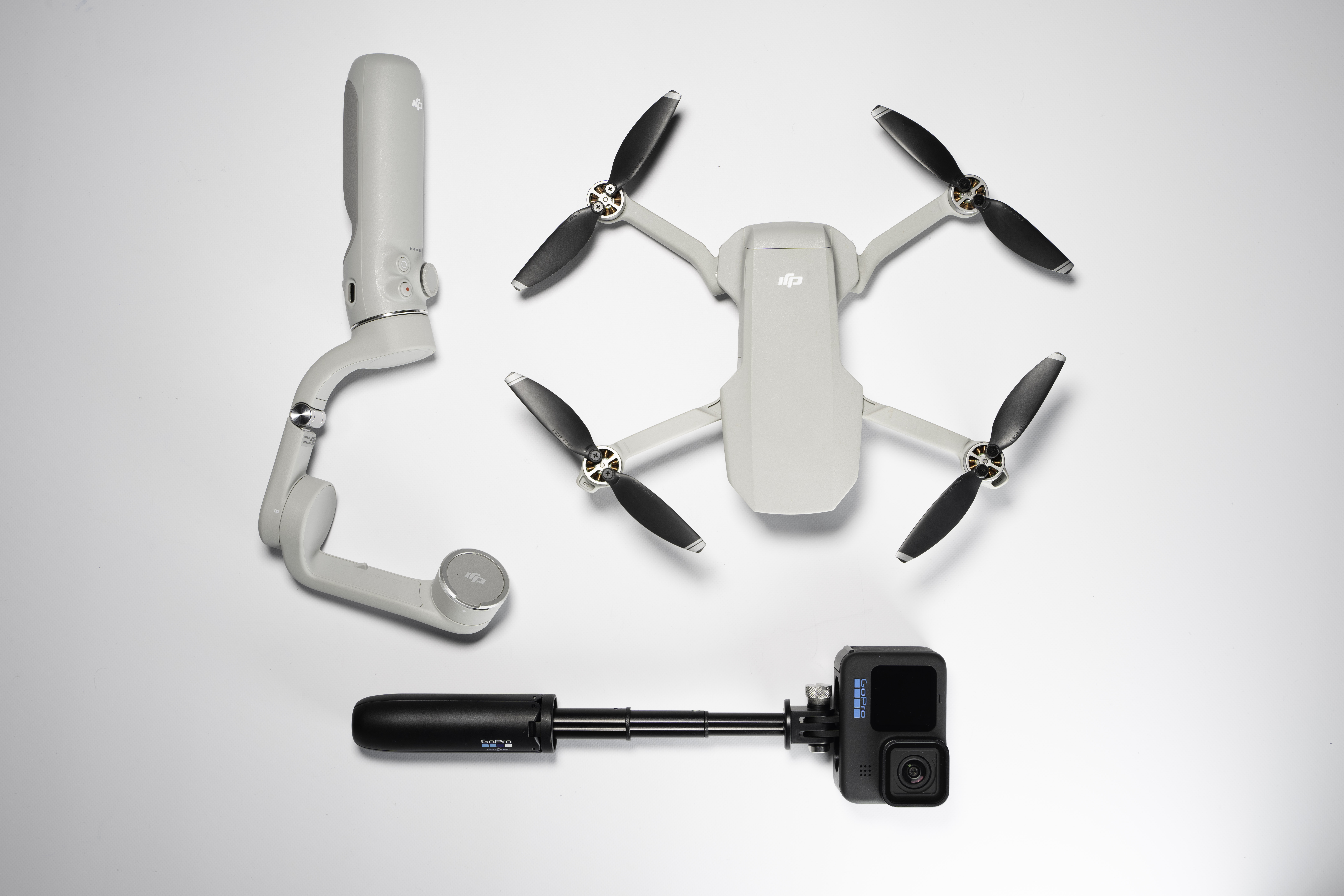 Vlogスターターセット アウトドアVer DJI OM 5  + Mavic Mini コンボ +GoPro HERO10