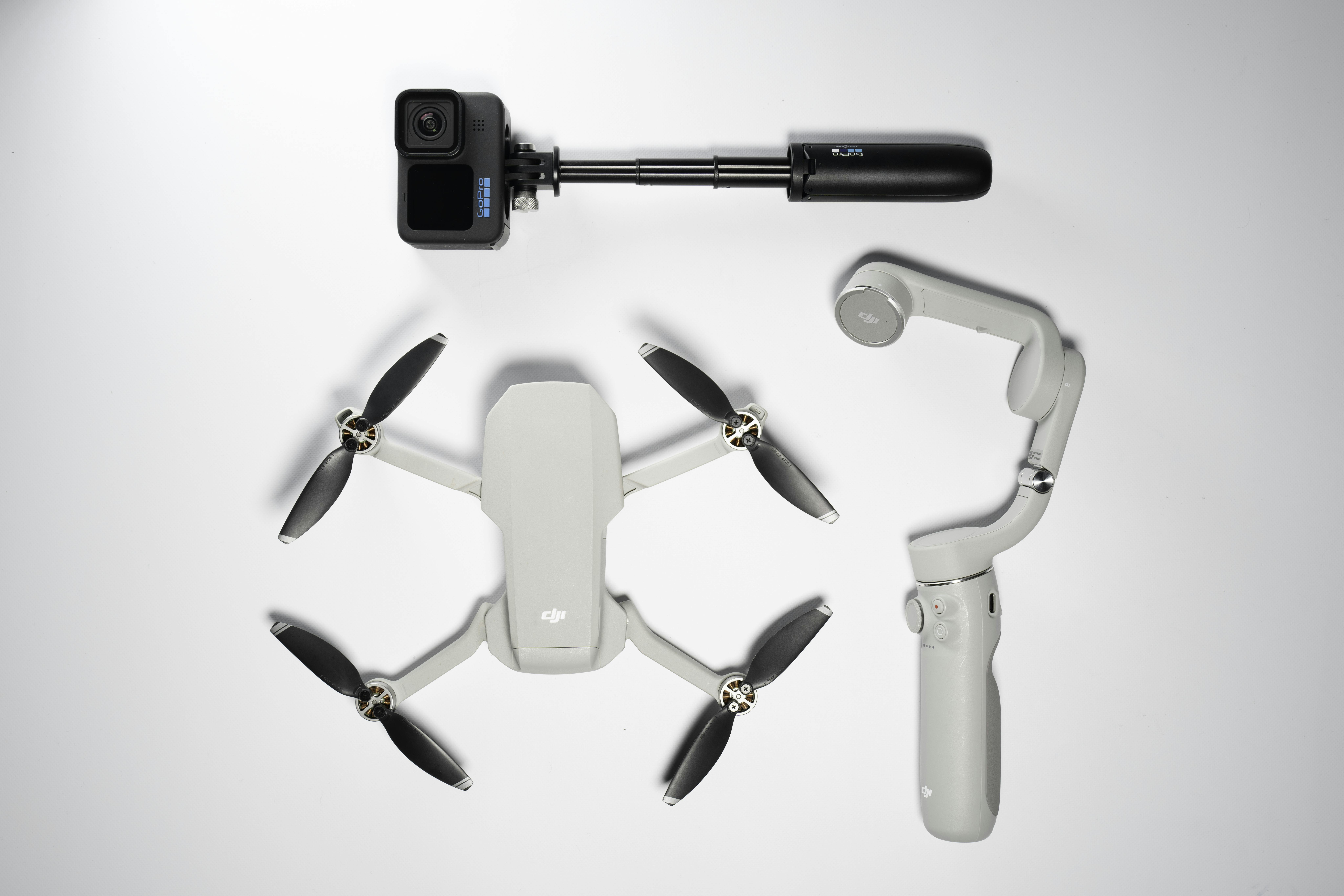 Vlogスターターセット アウトドアVer DJI OM 5  + Mavic Mini コンボ +GoPro HERO10