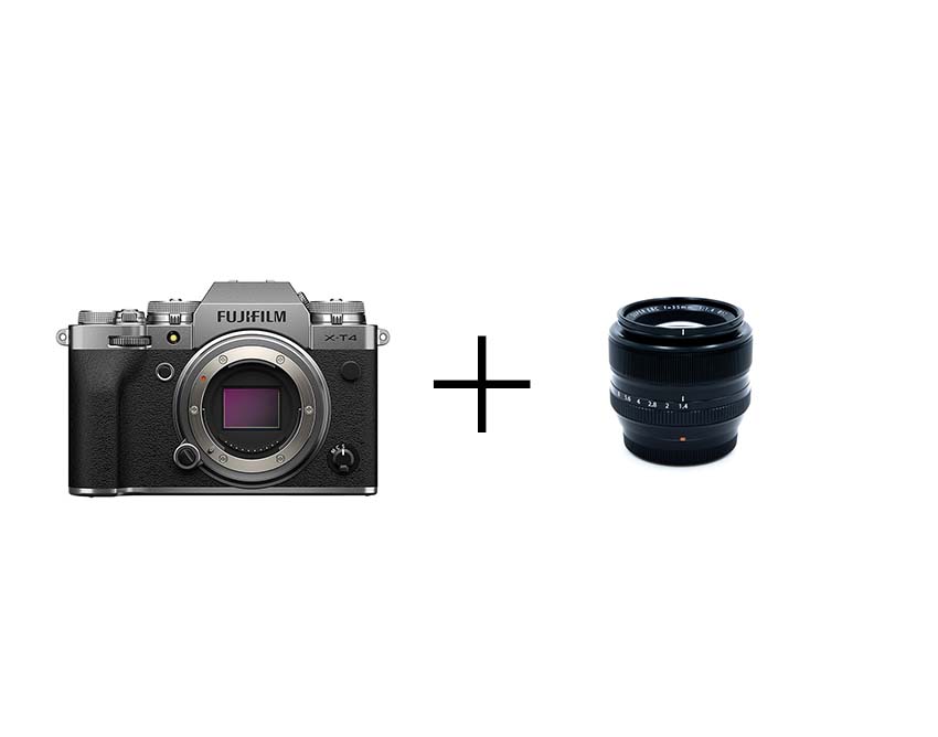 FUJIFILM 本格ミラーレス＆単焦点レンズセット X-T4 [シルバー] + XF35mmF1.4 R