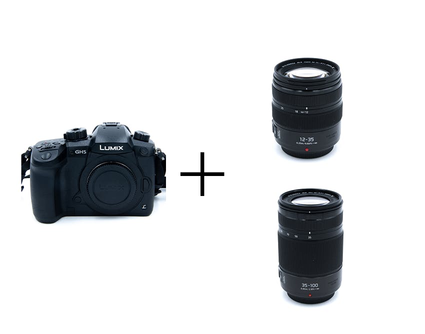 Panasonic LUMIX GH5 & F2.8通しダブルズームセット(標準+望遠) LUMIX DC-GH5 + G X VARIO 12-35mm/F2.8 II + G X VARIO 35-100mm/F2.8 II/POWER O.I.S