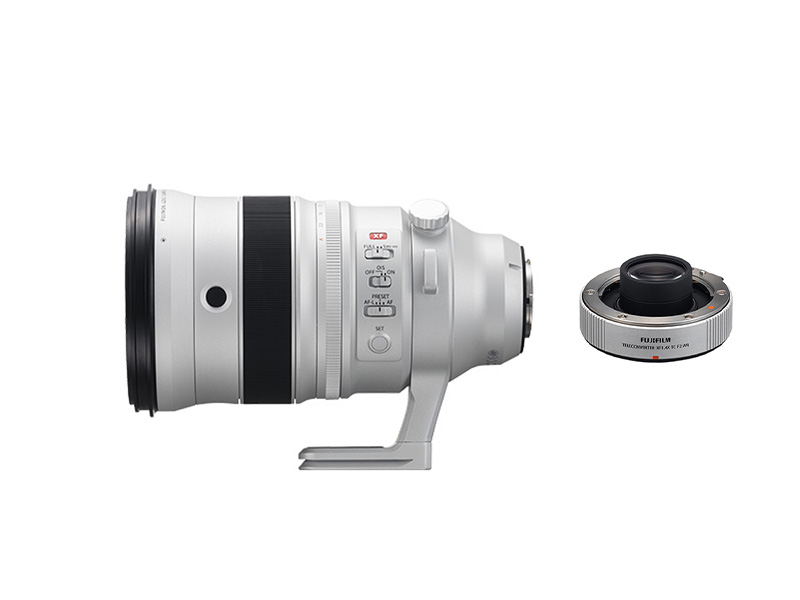 フジノンレンズ XF200mmF2 R LM OIS WR　テレコンバーター XF1.4X TC F2 WR　キット