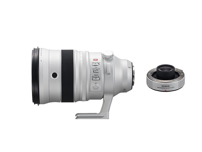 フジノンレンズ XF200mmF2 R LM OIS WR　テレコンバーター XF1.4X TC F2 WR　キット