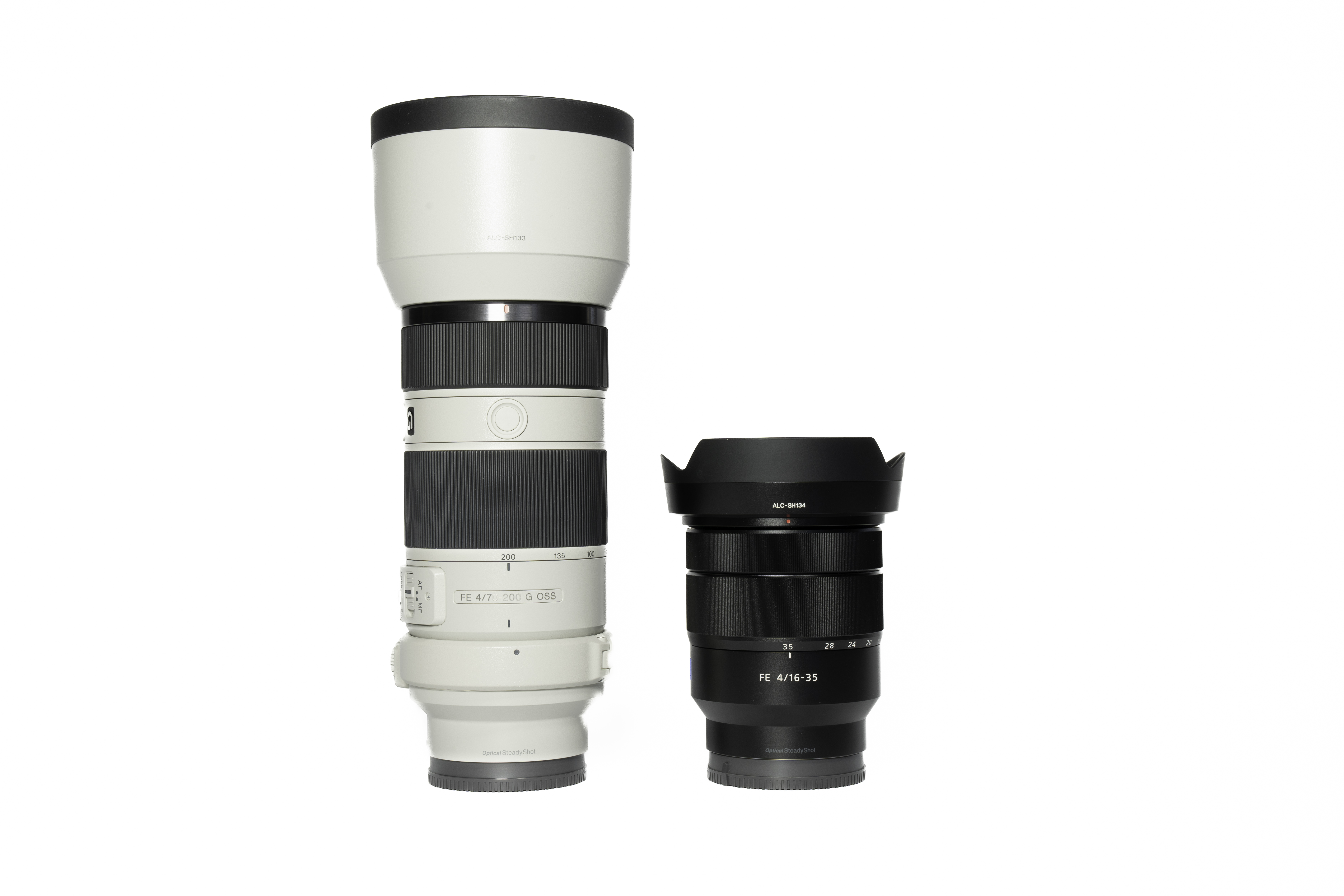 SONY 広角 & 望遠 便利なF4通しズームレンズ2本セット(Eマウント) 16-35mm + 70-200mm