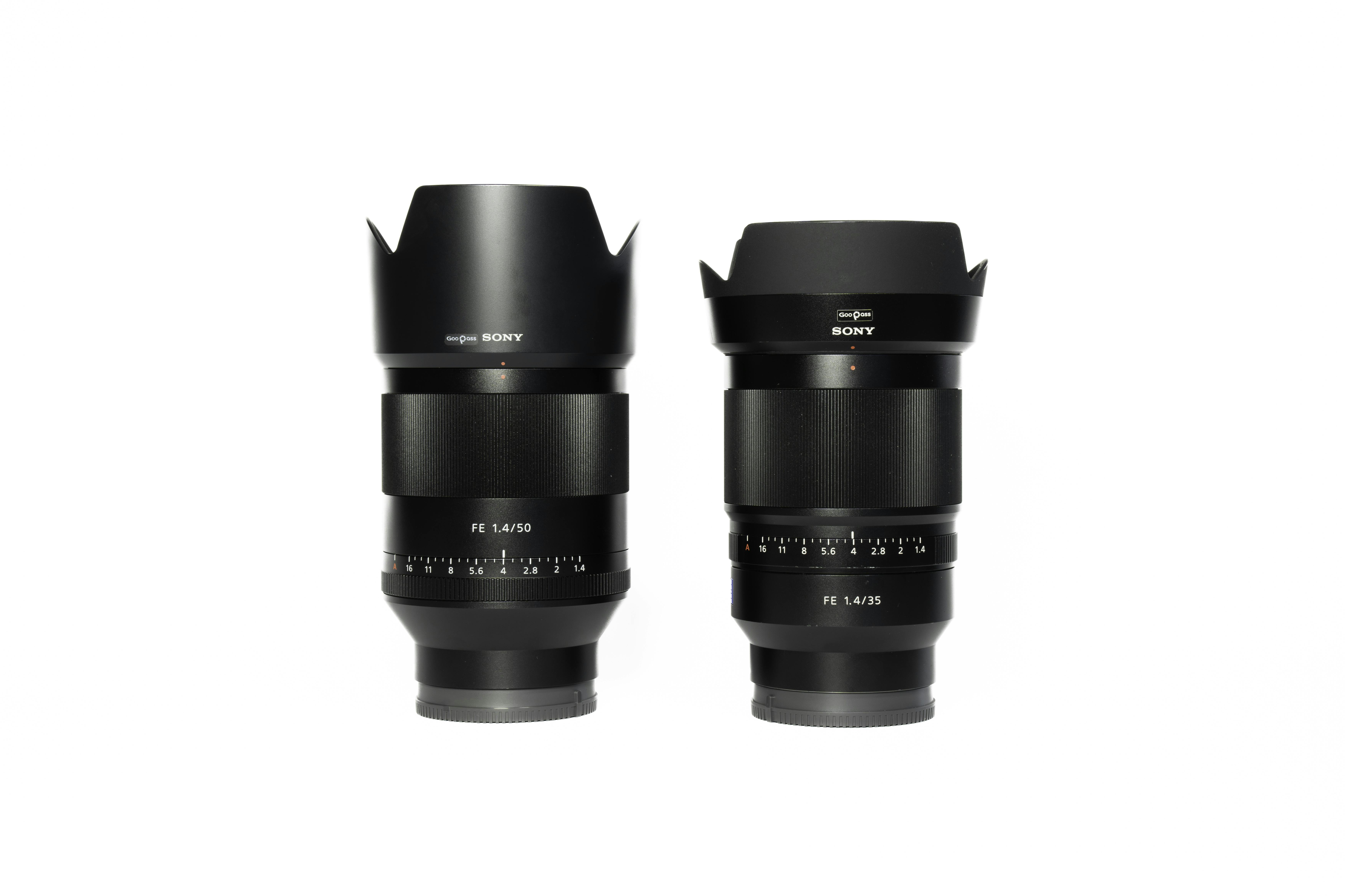 SONY × ZEISS とろける背景ボケレンズセット Distagon 35mm + Planar 50mm