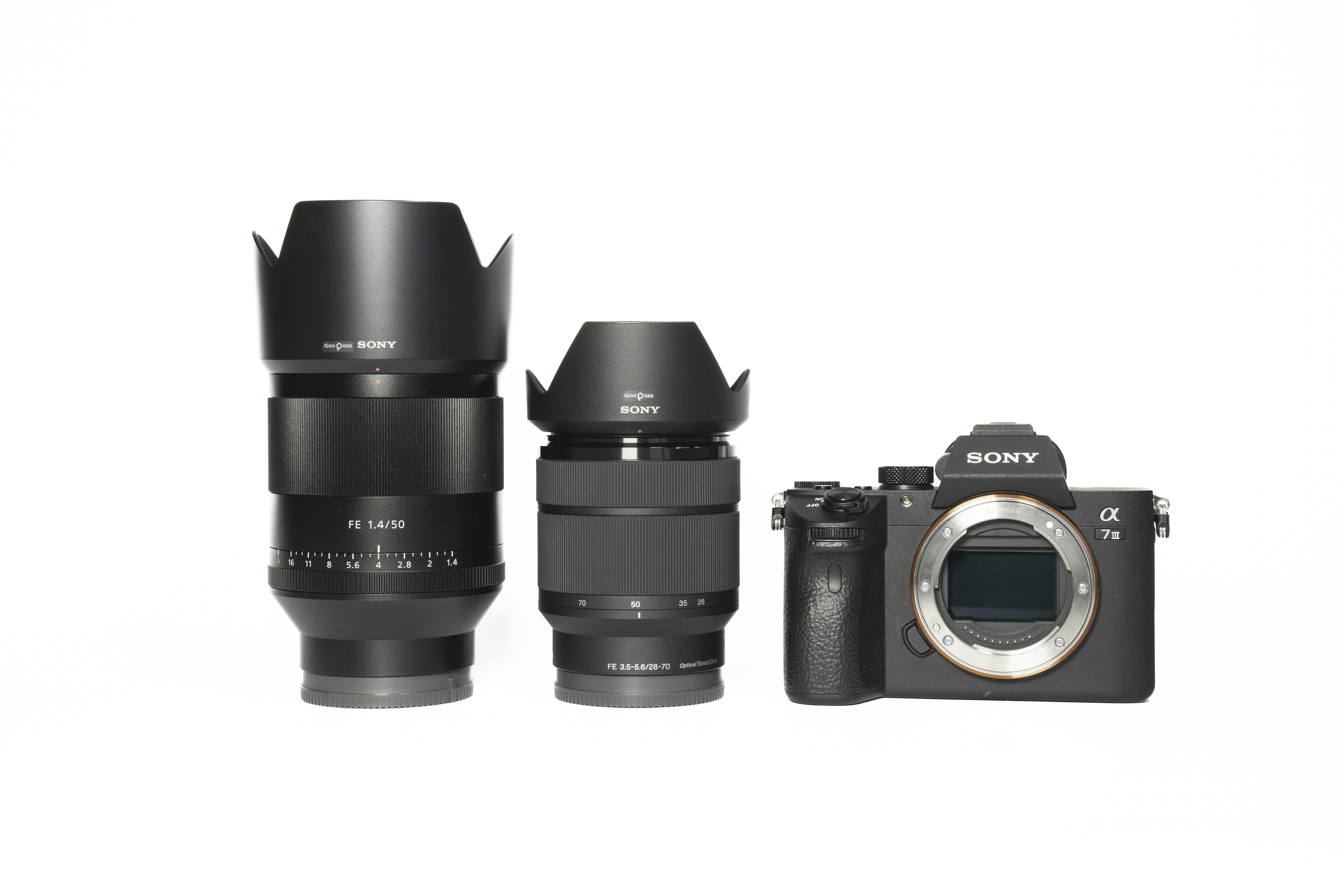 SONY フルサイズ本格撮影セット α7 III 28-70mm + Planar 50mm F1.4
