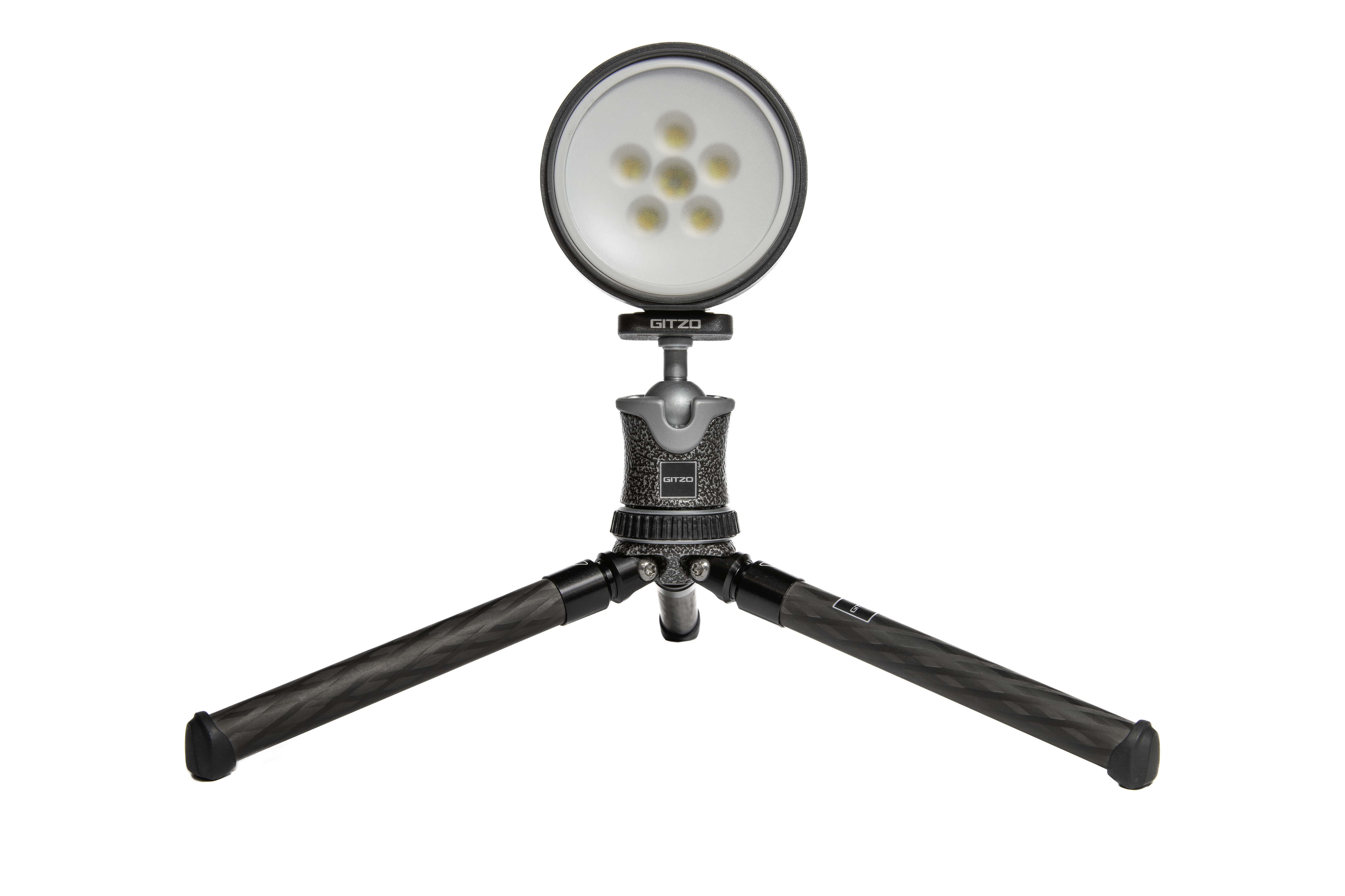 小型ライト & ミニ三脚セット C1 Plus + GKTBB1 [ブラック]