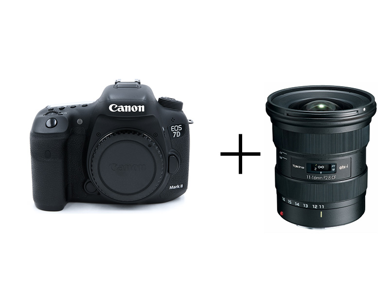 Canon 風景＆星空撮影入門セット EOS 7D Mark II + atx-i 11-16mm F2.8 CF [キヤノン用]