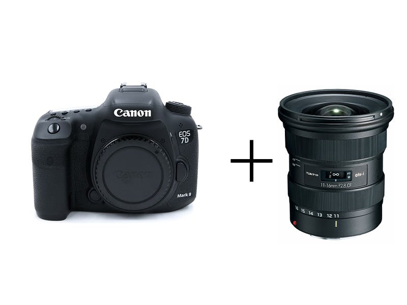 Canon 風景＆星空撮影入門セット EOS 7D Mark II + atx-i 11-16mm F2.8 CF [キヤノン用]