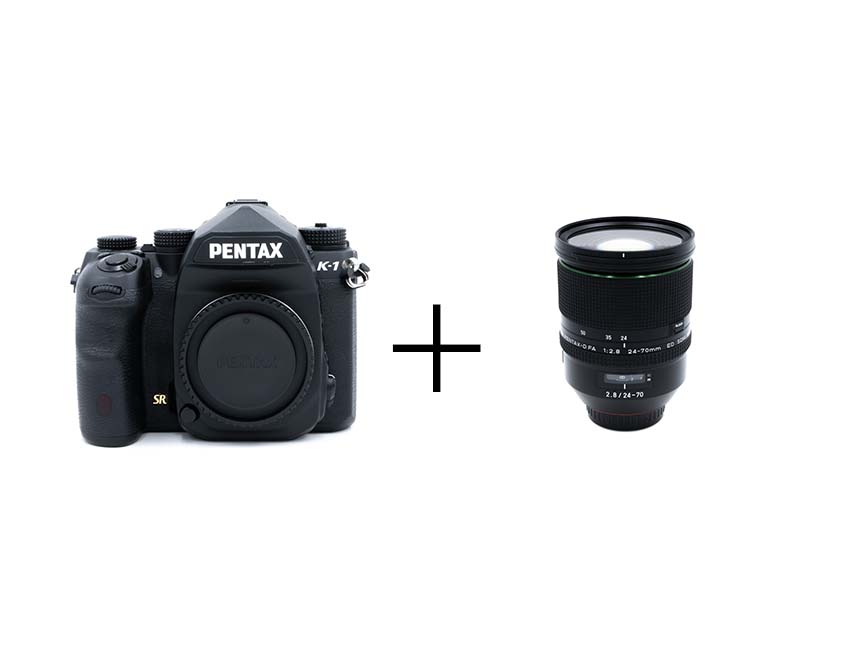 PENTAX フルサイズ一眼レフ＆大口径標準ズームレンズセット K-1 + FA 24-70mmF2.8ED SDM WR