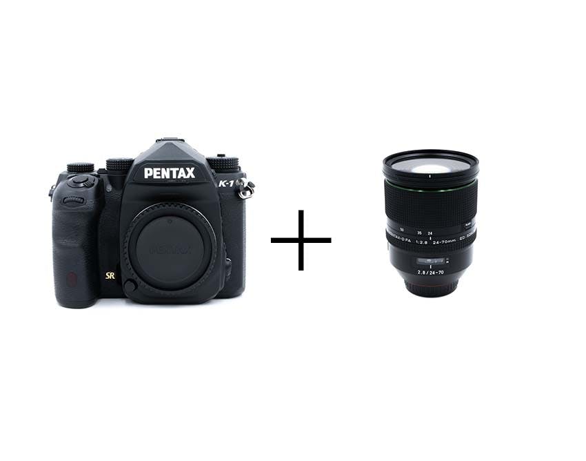 PENTAX フルサイズ一眼レフ＆大口径標準ズームレンズセット K-1 + FA 24-70mmF2.8ED SDM WR
