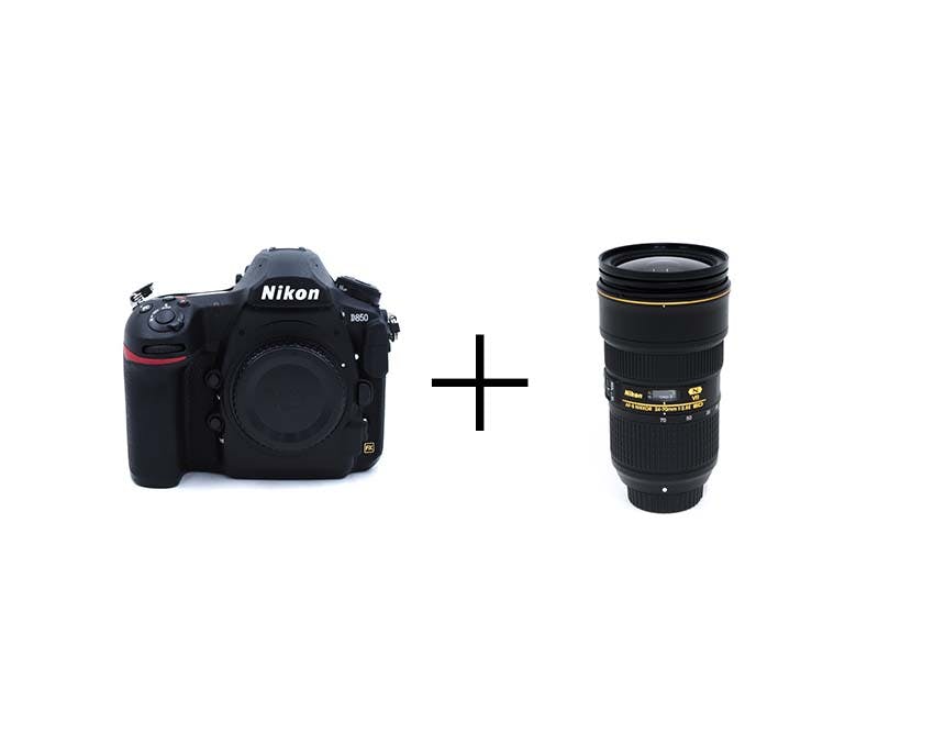 Nikon 高画素一眼レフ & 大口径標準ズームセット D850 + AF-S NIKKOR 24-70mm f/2.8E ED VR