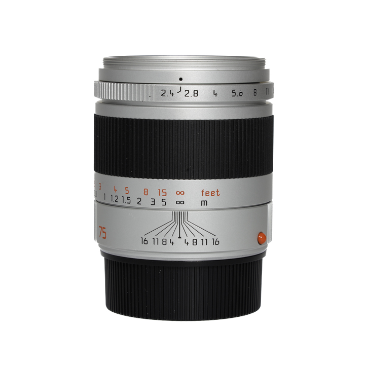 ズマリットM F2.4/75mm [SILVER]