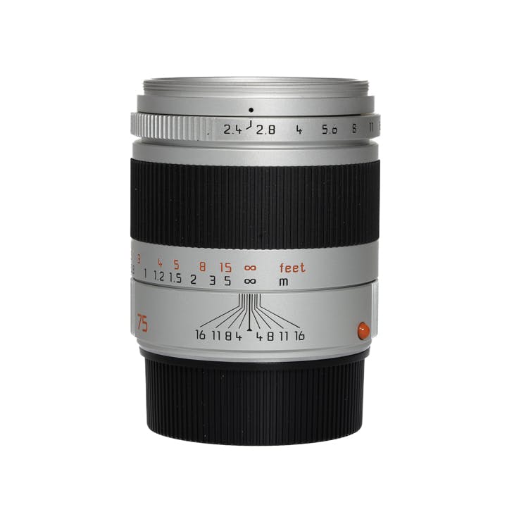 ズマリットM F2.4/75mm [SILVER]