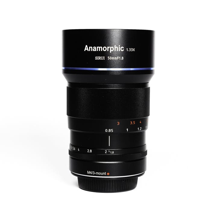 SIRUI 50mm F1.8 1.33X アナモルフィックレンズ SR-MEK7M [マイクロフォーサーズ用]