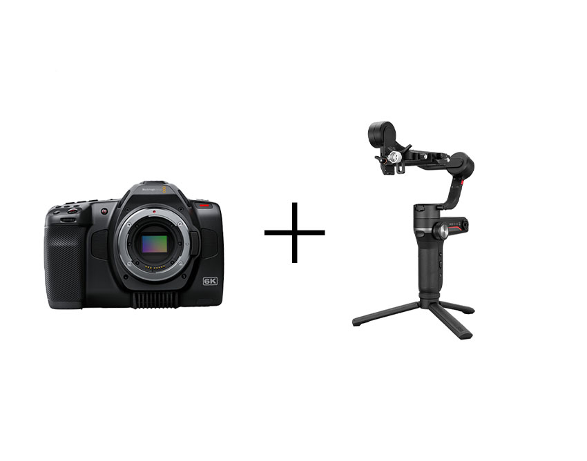 ジンバル映像制作セット(レンズ別) ZHIYUN WEEBILL 2 + BMPCC6K Pro