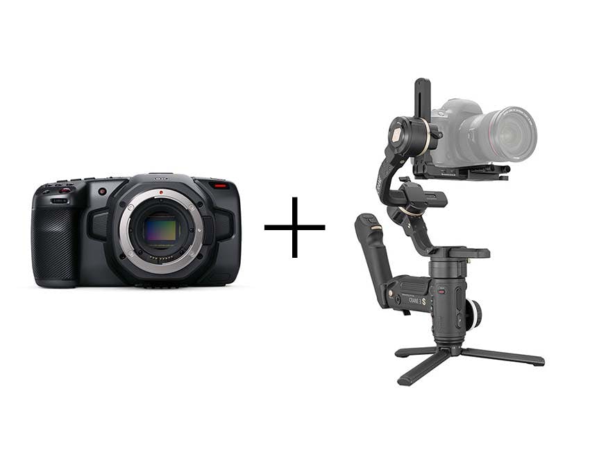 ジンバル映像制作セット(レンズ別) ZHIYUN CRANE 3S + BMPCC6K