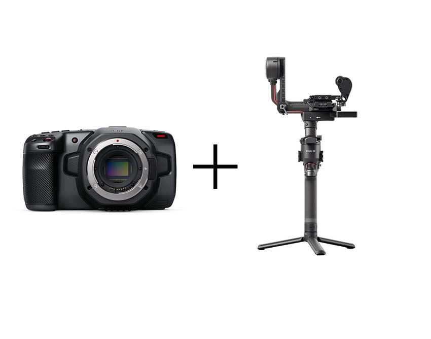 ジンバル映像制作セット(レンズ別) DJI RS 2 Proコンボ + BMPCC6K