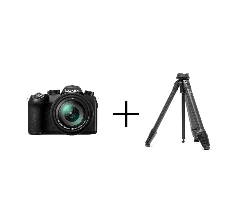 Panasonic 月撮影入門セット LUMIX DC-FZ1000M2 + ピークデザイン トラベル トライポッド カーボン