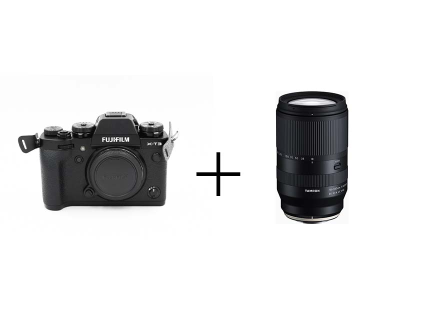 FUJIFILM 万能ミラーレス＆TAMRON高倍率ズームセット X-T3 ボディ [ブラック] + 18-300mm F/3.5-6.3 Di III-A VC VXD