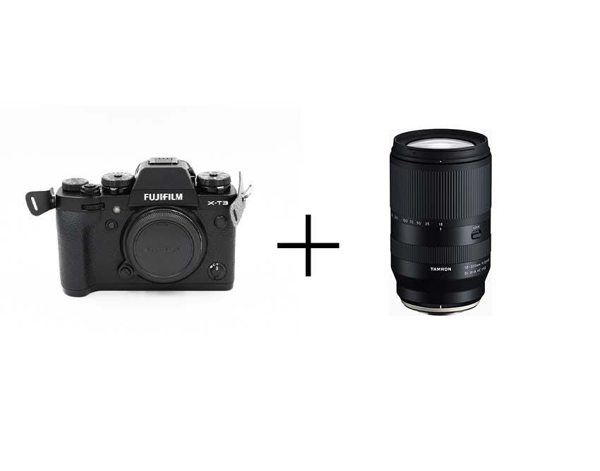 FUJIFILM 万能ミラーレス＆TAMRON高倍率ズームセット X-T3 ボディ [ブラック] + 18-300mm F/3.5-6.3 Di III-A VC VXD