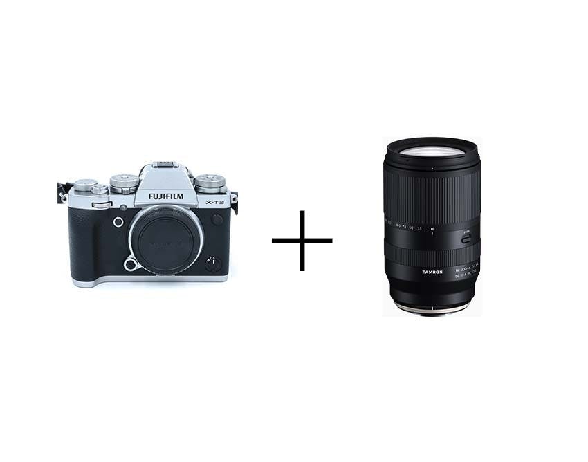FUJIFILM 万能ミラーレス＆TAMRON高倍率ズームセット X-T3 ボディ [シルバー] + 18-300mm F/3.5-6.3 Di III-A VC VXD