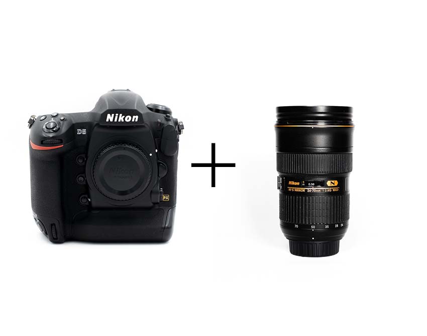 Nikon プロ仕様最上位機 & 大口径標準ズームセット D5 CF-Type + AF-S NIKKOR 24-70mm f/2.8E ED VR