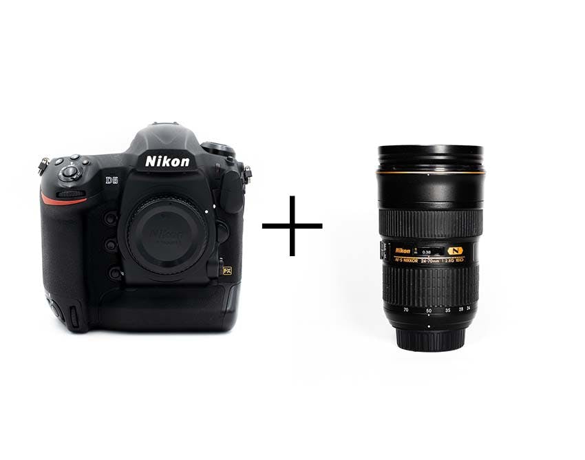 Nikon プロ仕様最上位機 & 大口径標準ズームセット D5 CF-Type + AF-S NIKKOR 24-70mm f/2.8E ED VR