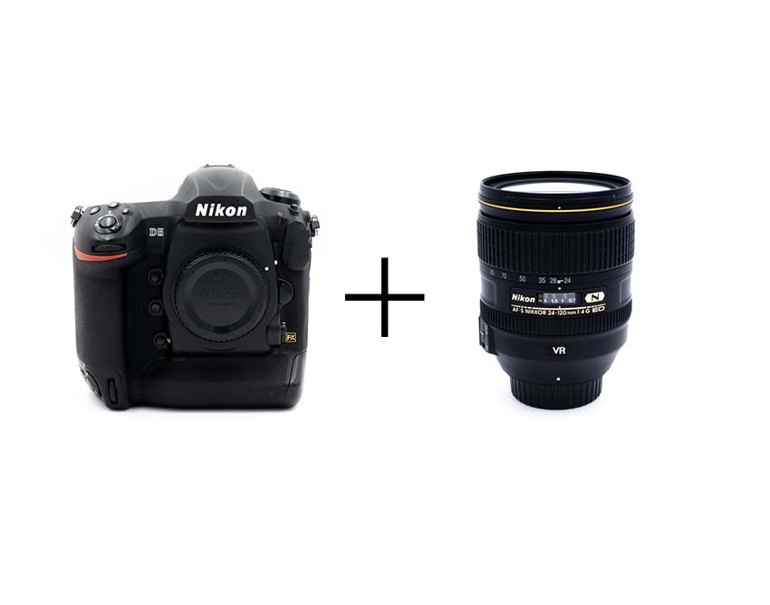 Nikon プロ仕様最上位機 & 万能ズームセット D5 XQD-Type + AF-S NIKKOR 24-120mm f/4G ED VR