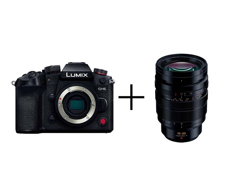 Panasonic 本格動画ミラーレス ＆ F1.7通し超大口径標準ズームセット LUMIX DC-GH6 + LEICA DG VARIO-SUMMILUX 10-25mm/F1.7 ASPH.