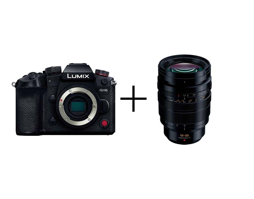 Panasonic 本格動画ミラーレス ＆ F1.7通し超大口径標準ズームセット LUMIX DC-GH6 + LEICA DG VARIO-SUMMILUX 10-25mm/F1.7 ASPH.