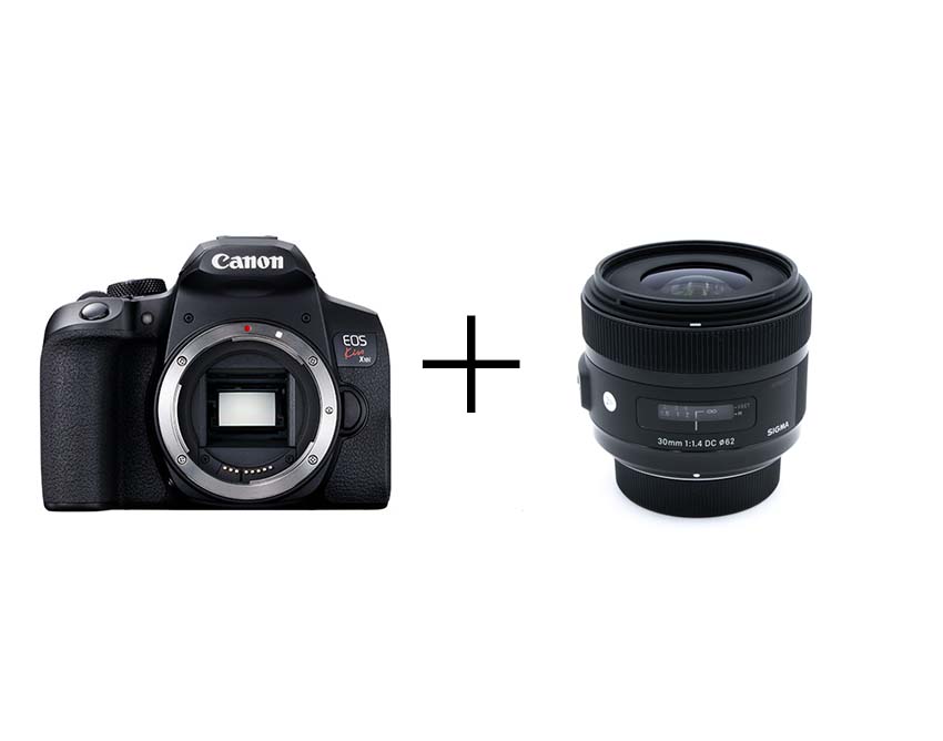Canon お手軽一眼レフ & ボケる標準単焦点セット EOS Kiss X10i + 30mm F1.4 DC HSM [キヤノン用]