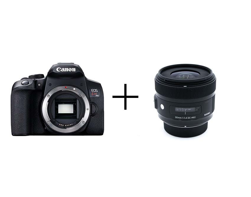 Canon お手軽一眼レフ & ボケる標準単焦点セット EOS Kiss X10i + 30mm F1.4 DC HSM [キヤノン用]