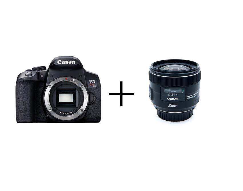 Canon お手軽一眼レフ & コンパクトな標準単焦点セット EOS Kiss X10i + EF35mm F2 IS USM