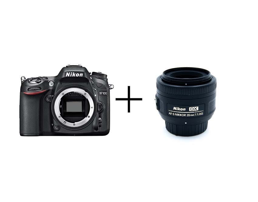 Nikon お手軽一眼レフ & ボケる標準単焦点セット D7100 + AF-S DX NIKKOR 35mm f/1.8G