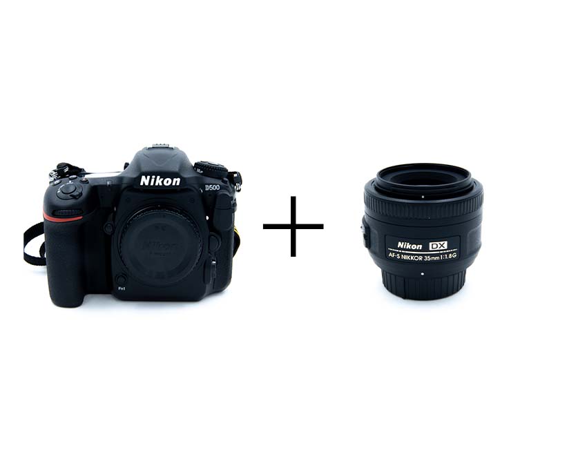 Nikon 高速連写一眼レフ & ボケる標準単焦点セット D500 + AF-S DX NIKKOR 35mm f/1.8G