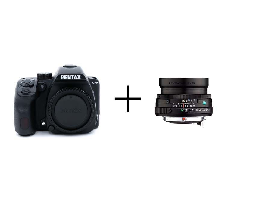 PENTAX K-70 & コンパクトなLimited単焦点セット K-70 + HD PENTAX-FA 43mmF1.9 Limited [ブラック]