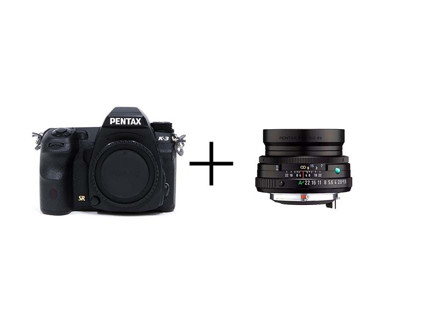 PENTAX 軽快一眼レフ & コンパクトなLimited単焦点セット K-3 + HD PENTAX-FA 43mmF1.9 Limited [ブラック]