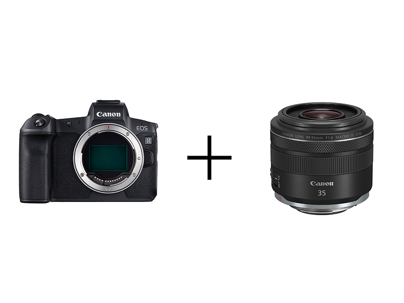 Canon フルサイズミラーレスマクロ撮影セット EOS R + RF35mm F1.8