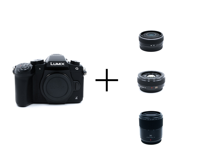 Panasonic 風景撮影にオススメの広角単焦点3本セット G8 + LUMIX G 14mm/F2.5 II + LUMIX G 20mm/F1.7 II + LUMIX G MACRO 30mm/F2.8