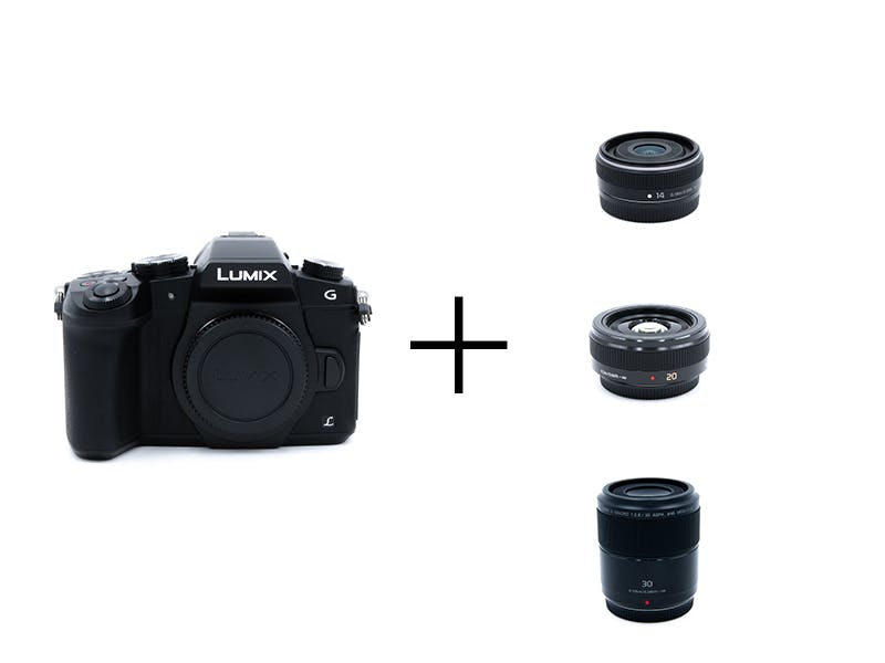Panasonic 風景撮影にオススメの広角単焦点3本セット G8 + LUMIX G 14mm/F2.5 II + LUMIX G 20mm/F1.7 II + LUMIX G MACRO 30mm/F2.8