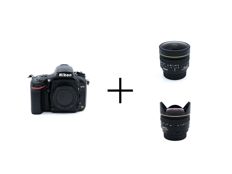 Nikon フルサイズ＆星空撮影にオススメの超広角レンズセット D610 + 8mm F3.5 EX DG + 15mm F2.8 EX DG