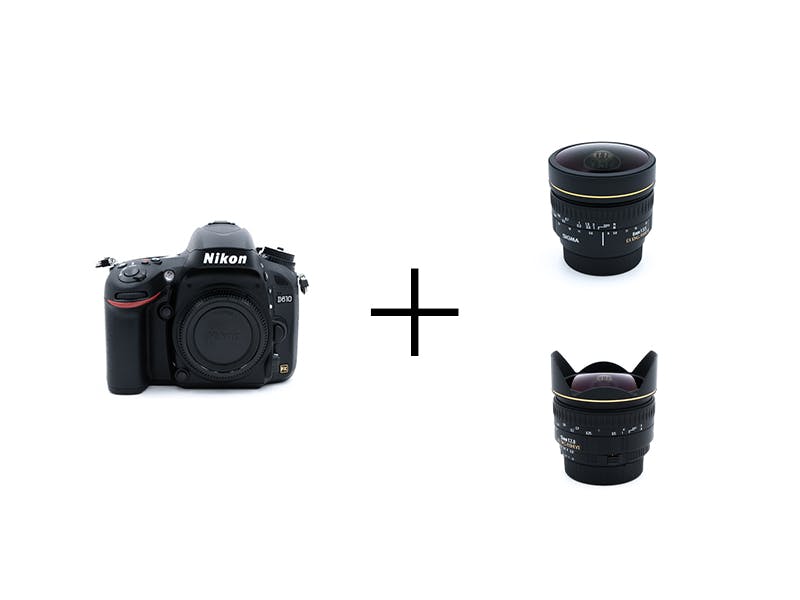 Nikon フルサイズ＆星空撮影にオススメの超広角レンズセット D610 + 8mm F3.5 EX DG + 15mm F2.8 EX DG